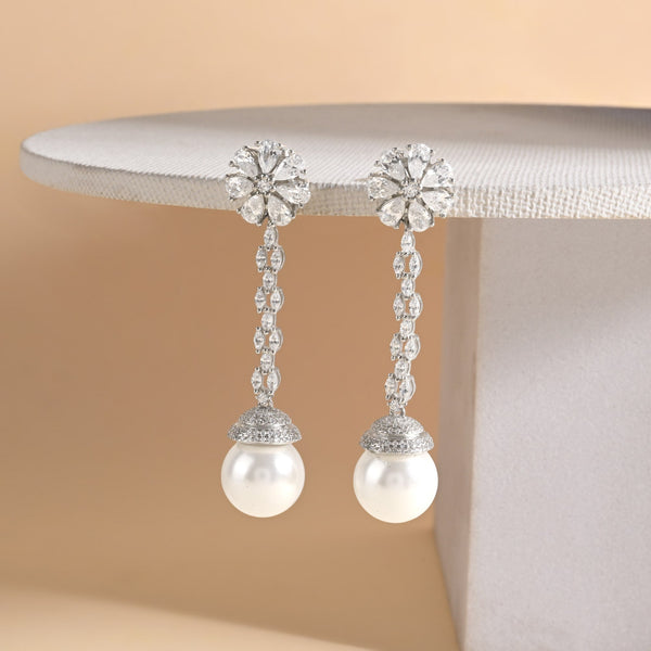 Pearl CZ Cascade Dangler