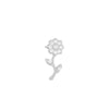 Floral CZ Spark Nose Pin