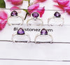 10 Pcs Starter Pack of boutique Silver 925 Gems Rings