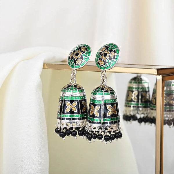 Regal Flower Jhumka